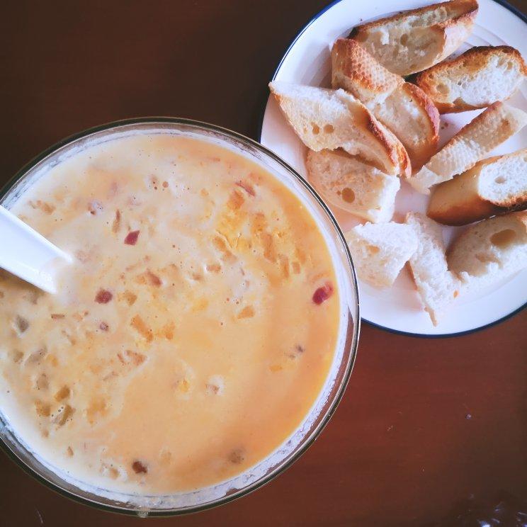 被老妈惊呼“太好喝了吧？？”——传统苏格兰家庭奶油南瓜汤