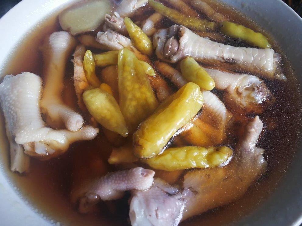 糟卤泡椒鸡爪