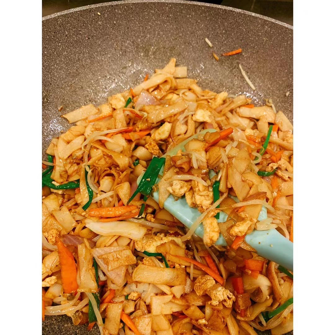 素菜炒河粉