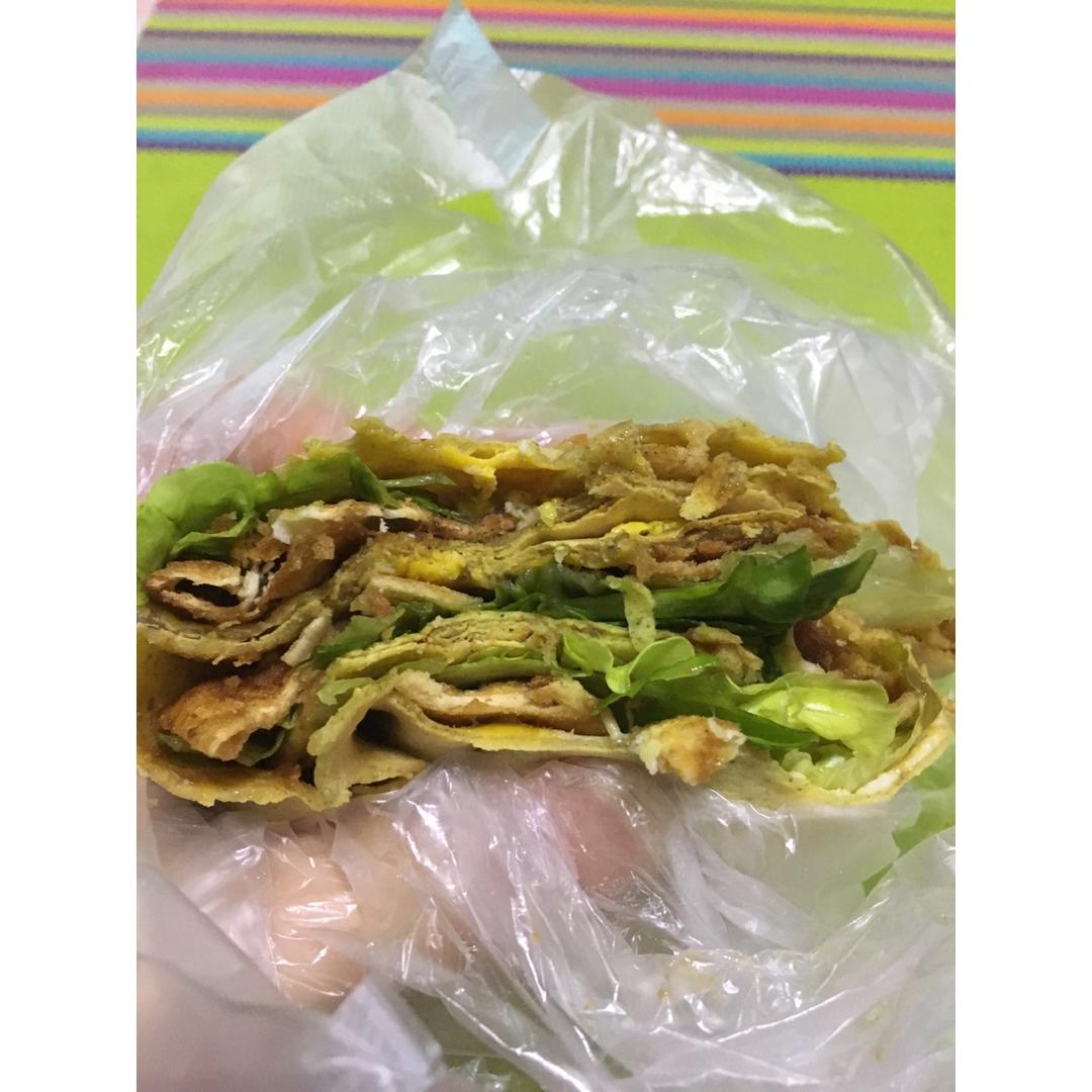 杂粮鸡蛋煎饼