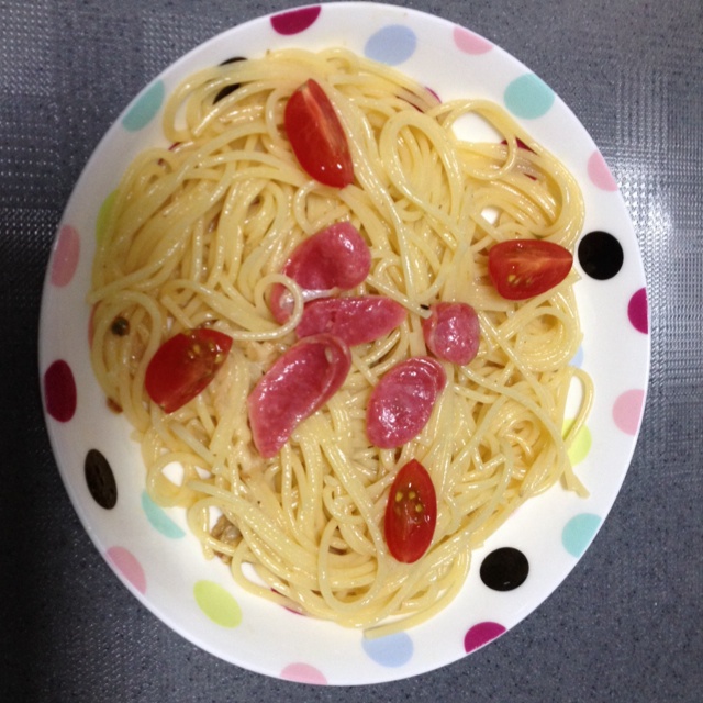 奶油培根意大利面（spaghetti）