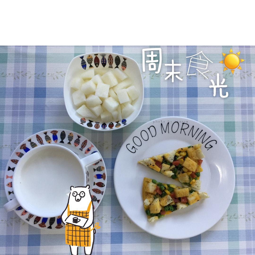 快手馒头伪披萨