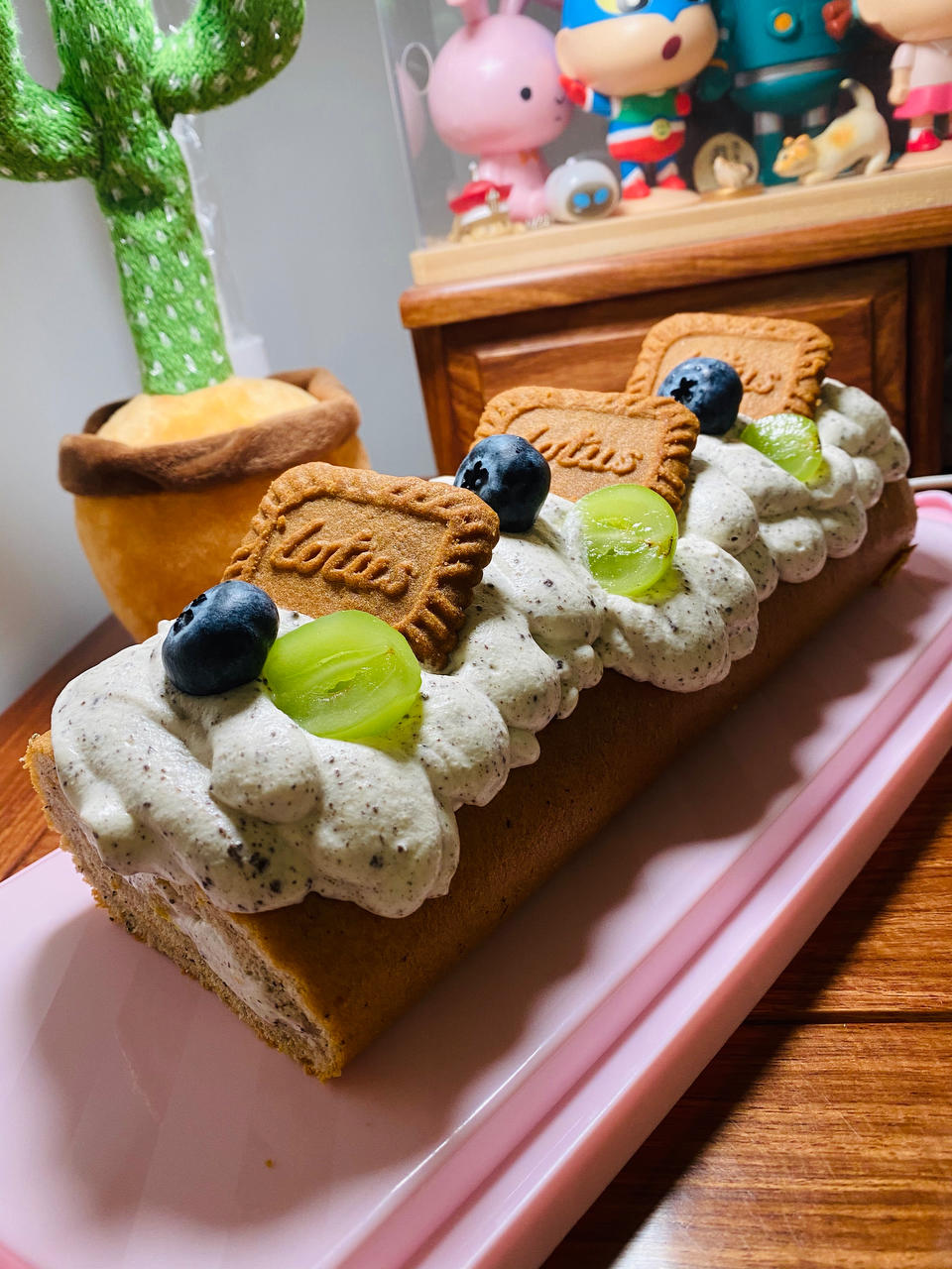 吃一次爱上 #伯爵红茶奥利奥蛋糕卷