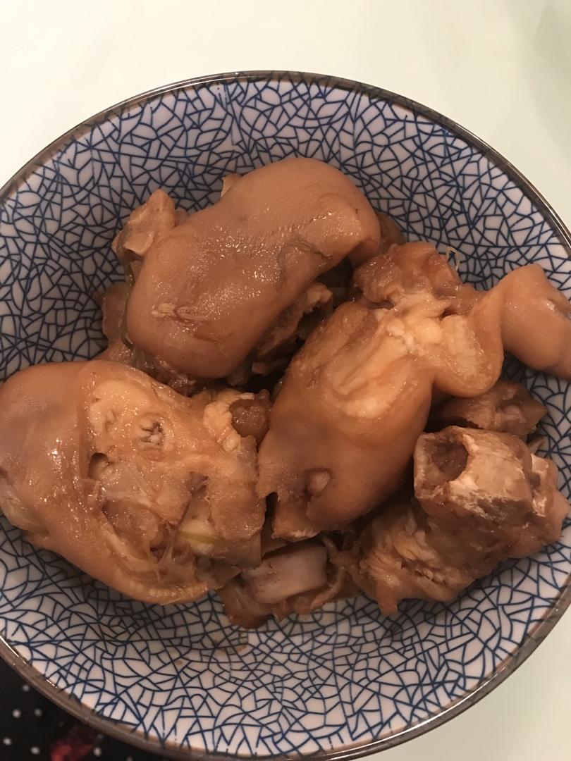 电饭锅卤猪蹄
