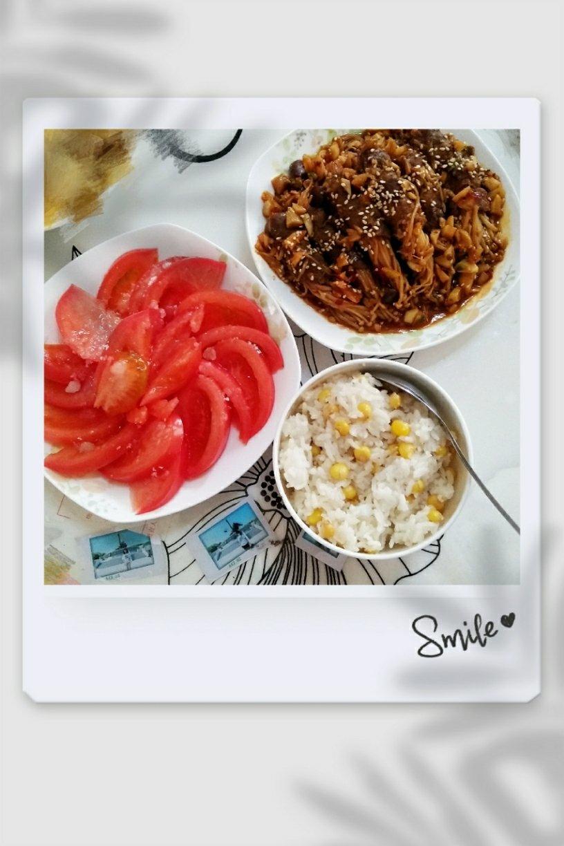 超级下饭的金针菇牛肉卷