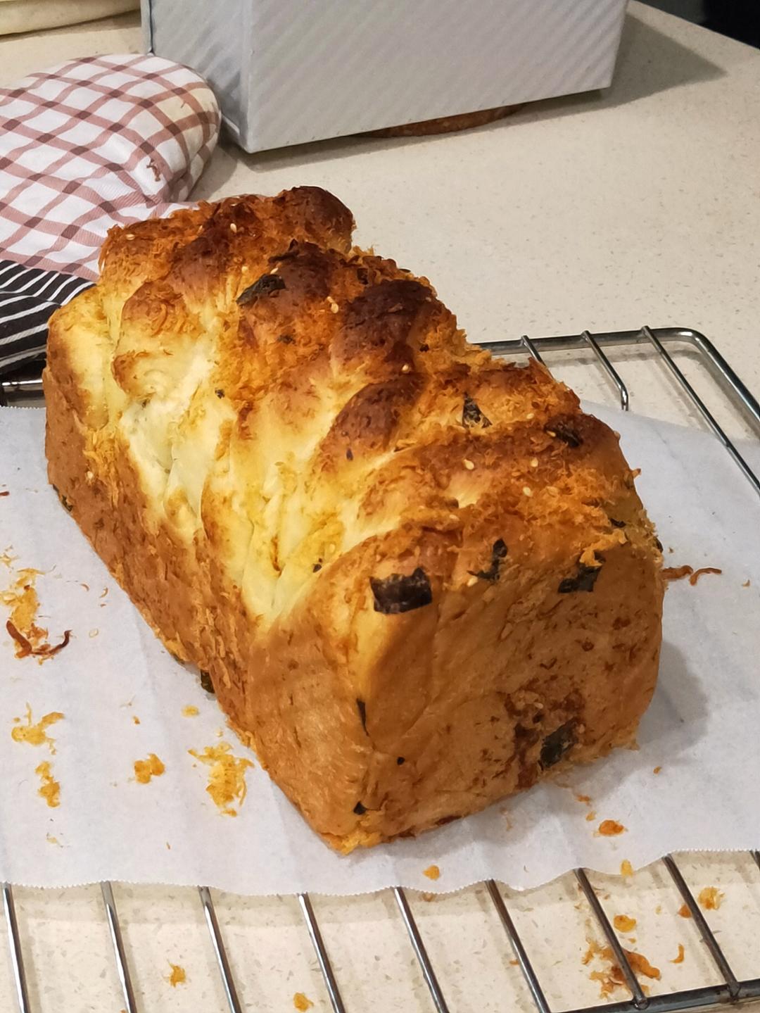 肉松吐司【超多料香爆马苏里拉】