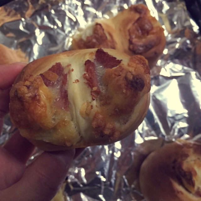 培根乳酪小面包