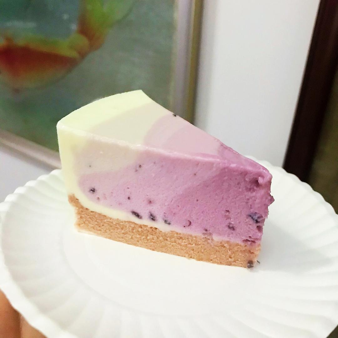 渐变抹茶慕斯蛋糕：我Amanda带着既美又作的抹茶甜点又来了！【曼食慢语】