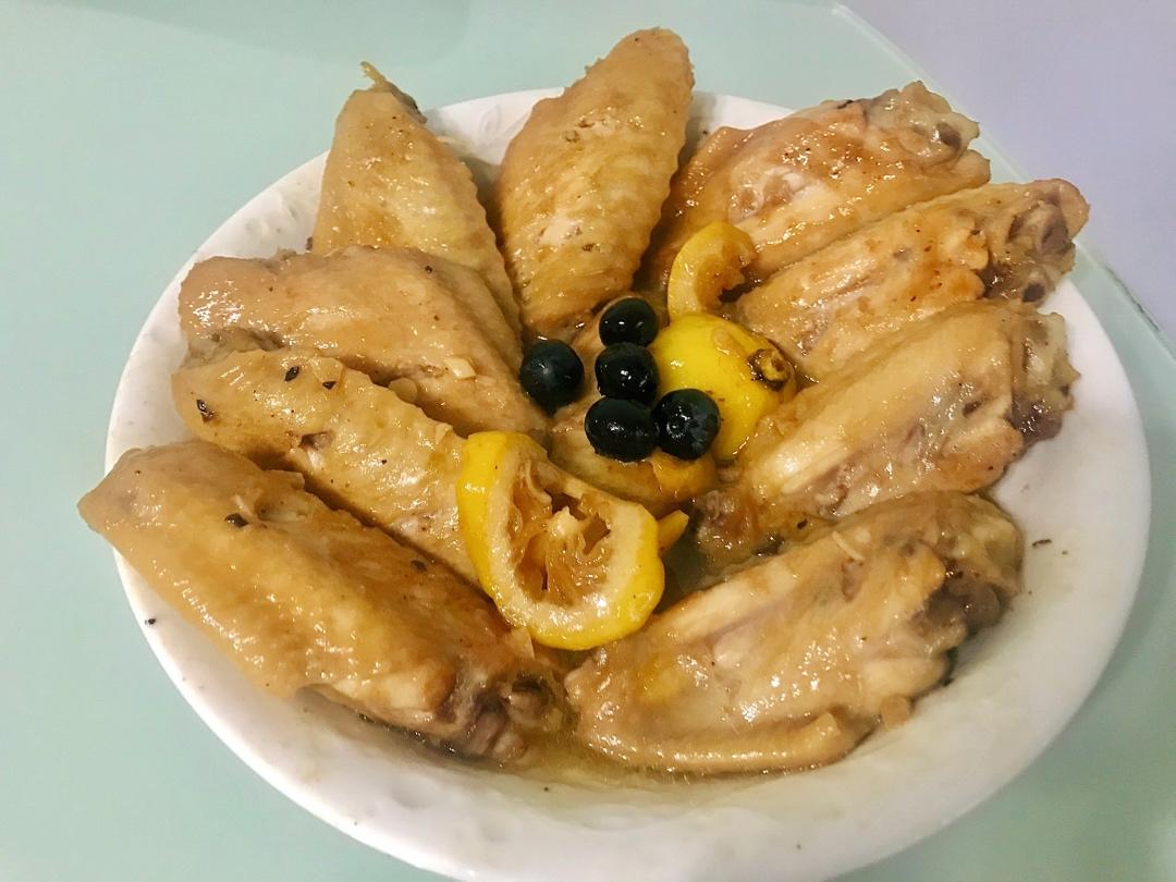 柠檬鸡翅，清新酸甜开胃，广式怀旧小吃