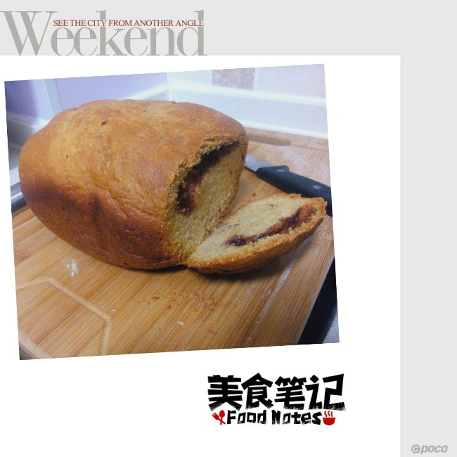 超级好吃的原味面包（面包机版）