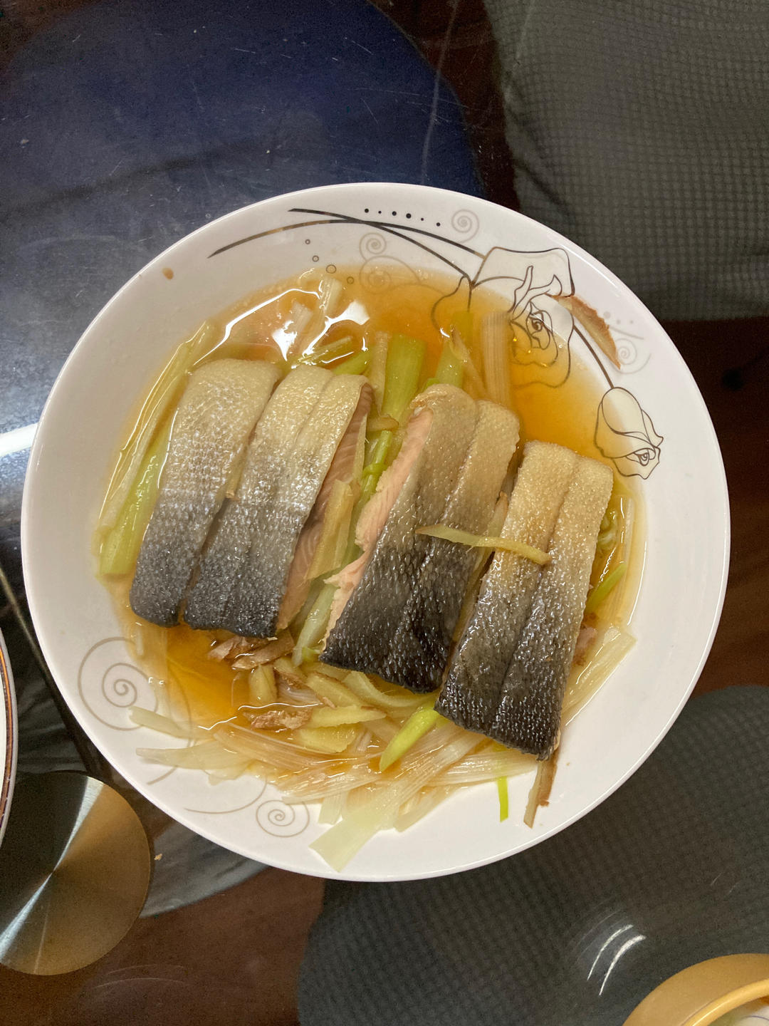 清蒸马哈鱼