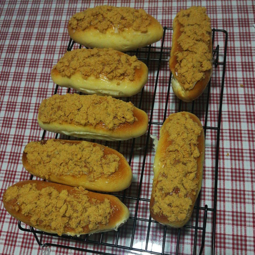 65度汤种松松面包（消耗肉松）