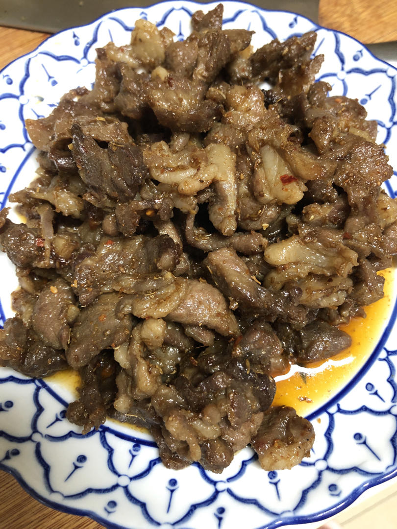 超越羊肉串的孜然爆炒羊肉