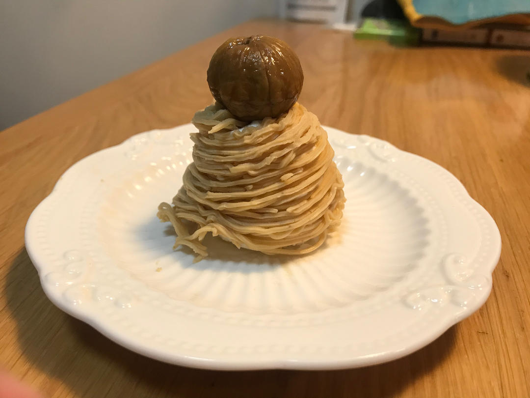 蒙布朗栗子蛋糕