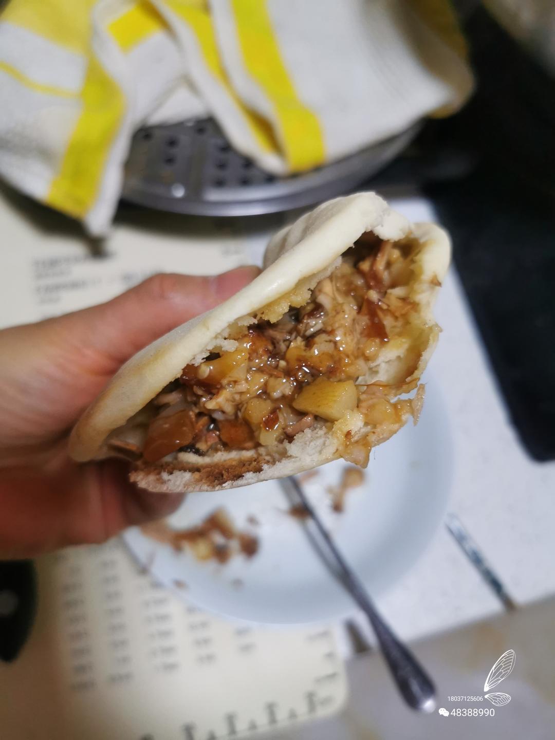 纯奶手撕吐司的做法 步骤1