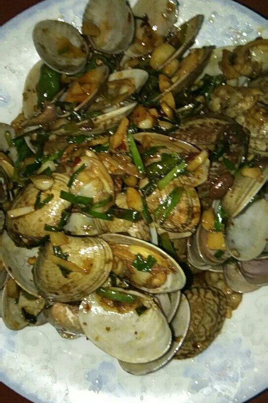 总重名做的炒贝壳