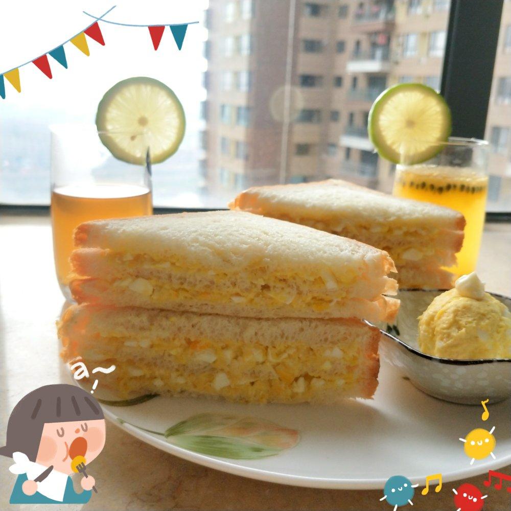 快手美味鸡蛋三明治
