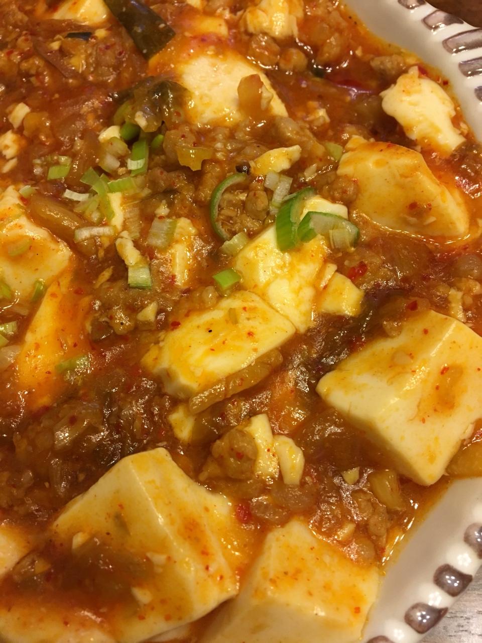 泡菜肉末豆腐