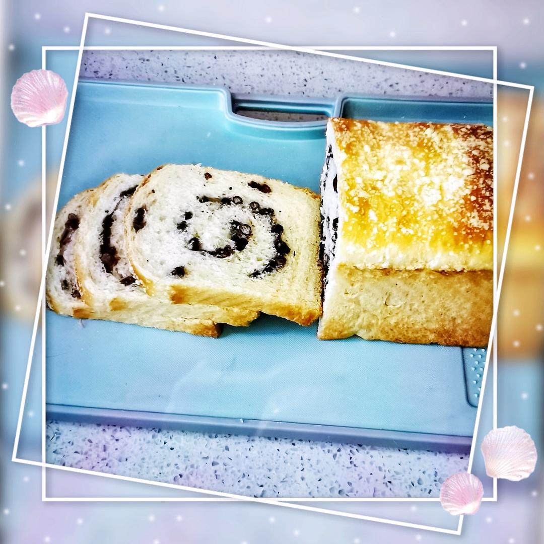 蜜红豆牛奶吐司