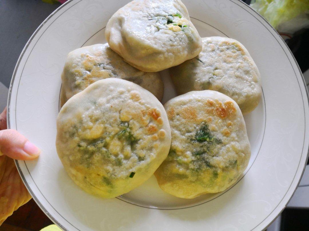 薄皮韭菜饼