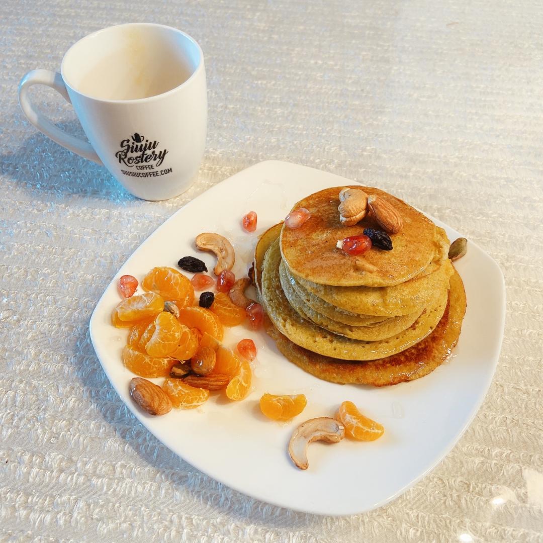 苹果小松饼
