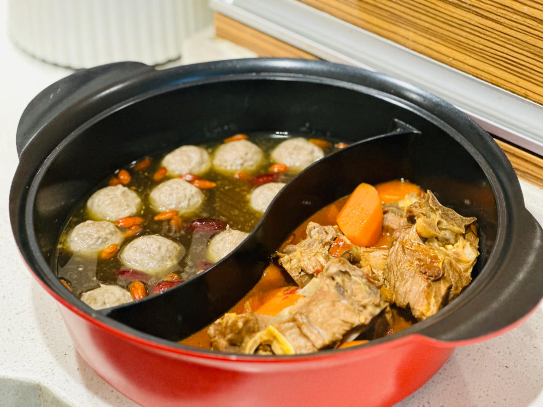 在家就能吃到的羊肉火锅🍲附超赞蘸料配方