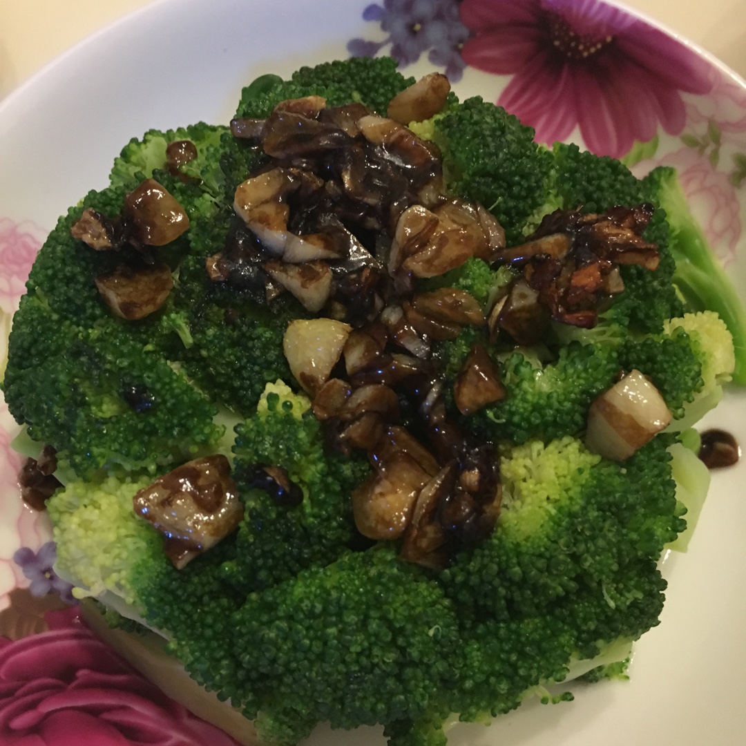 蚝油蒜蓉西兰花