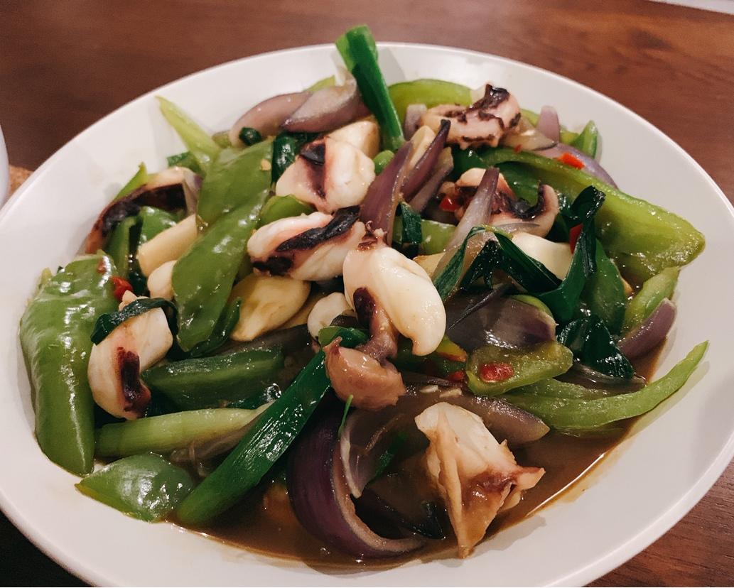 酱爆辣炒章鱼足
