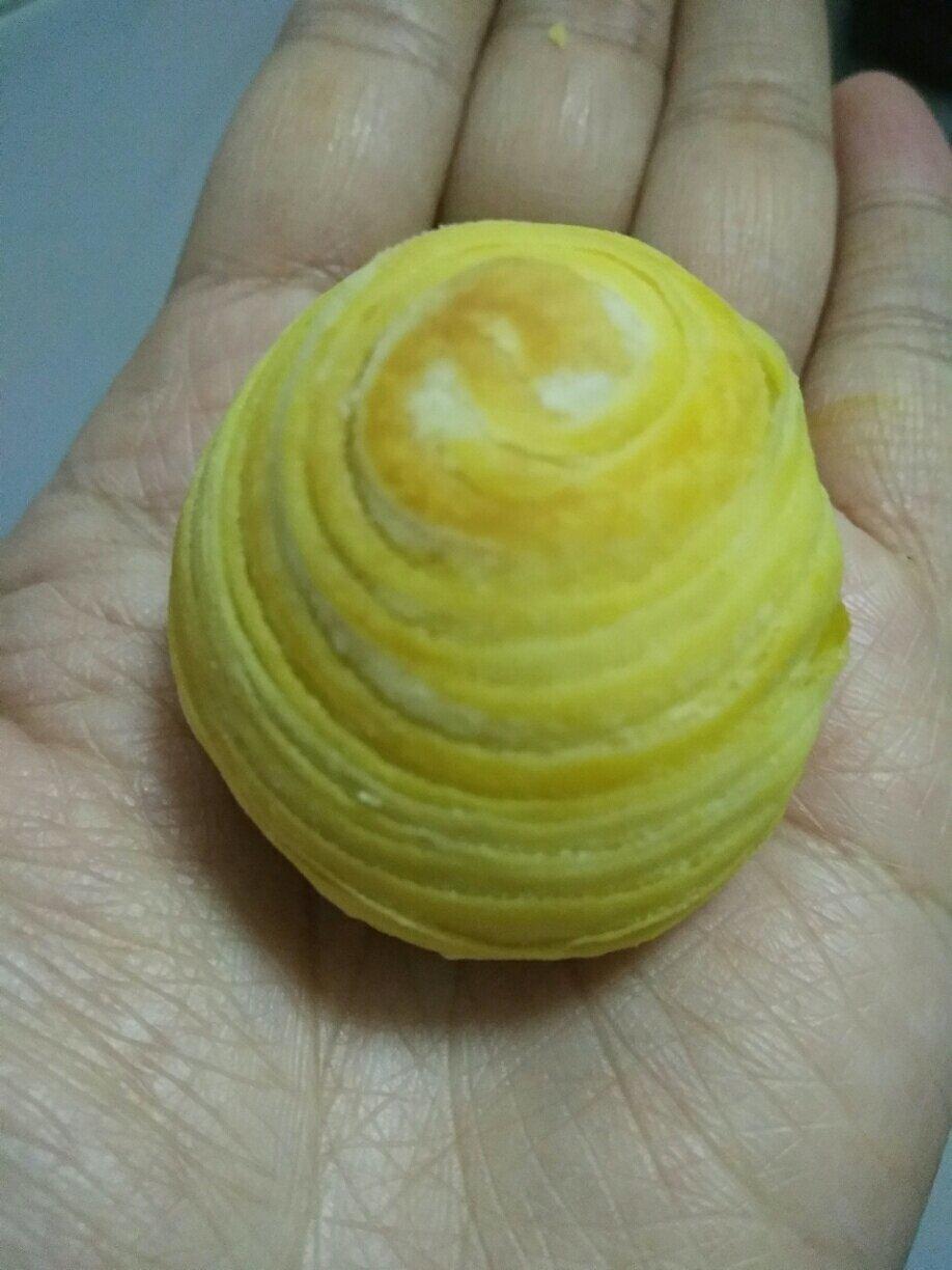 南瓜豆沙一口酥