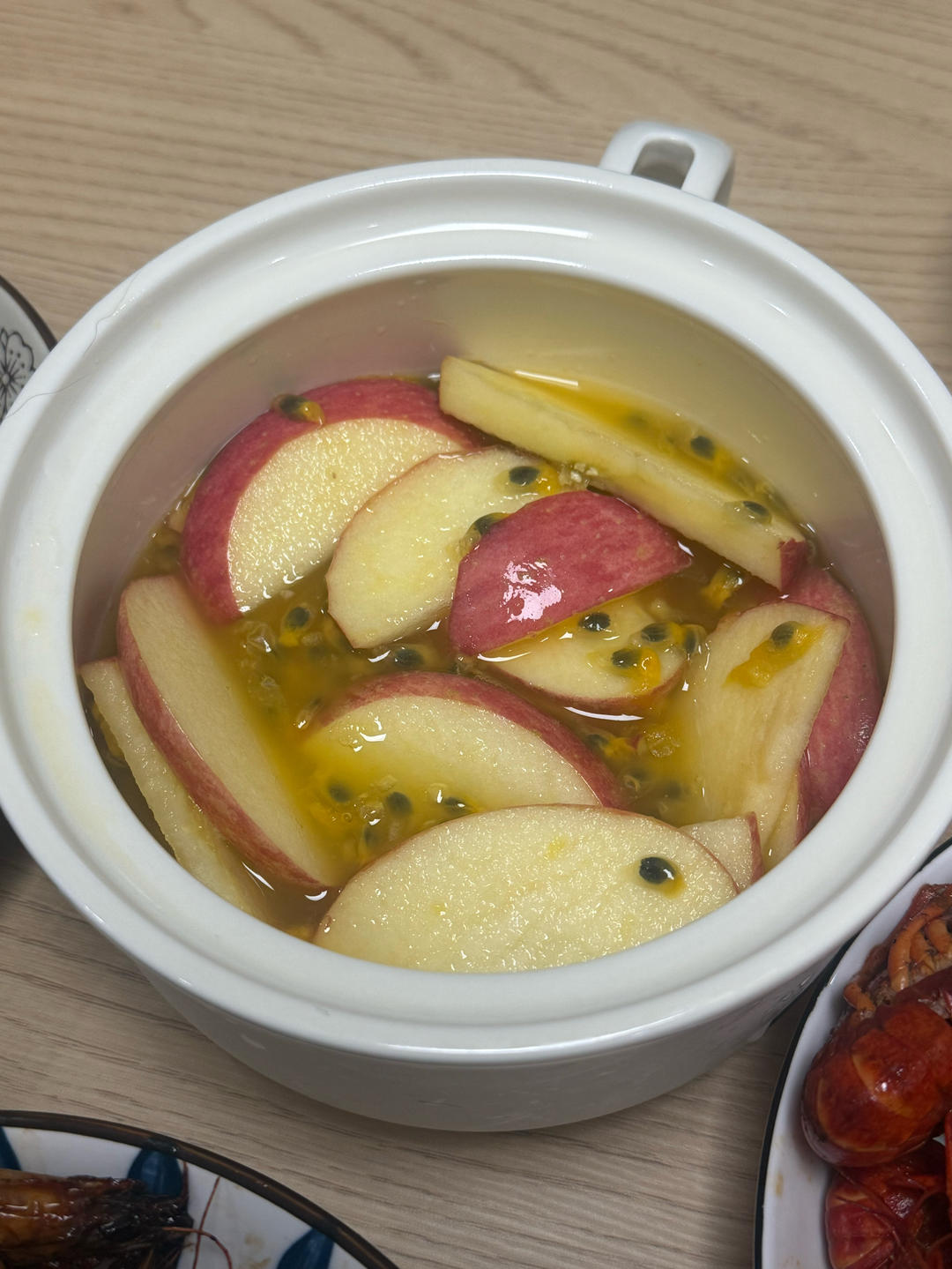 百香果渍苹果