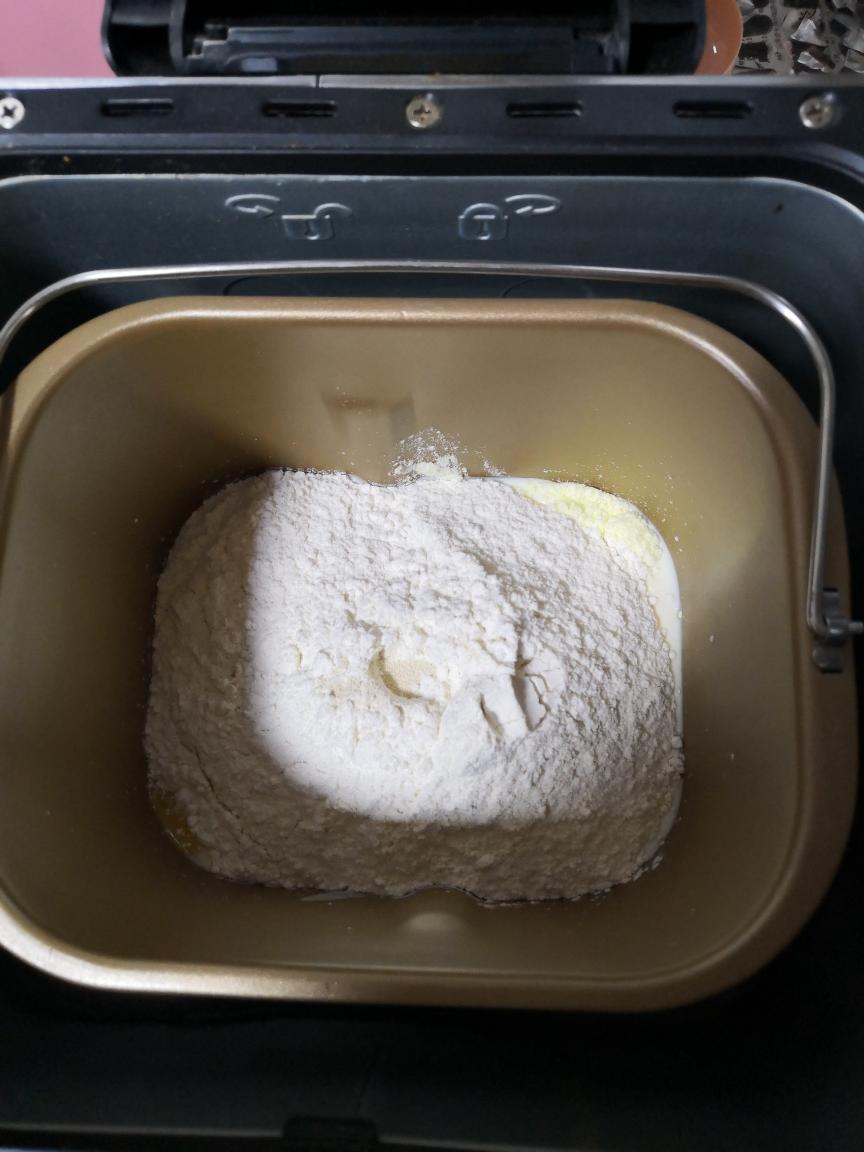 纯奶手撕吐司的做法 步骤1