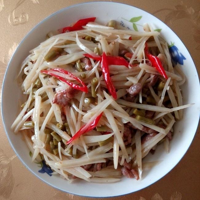 土豆肉丝