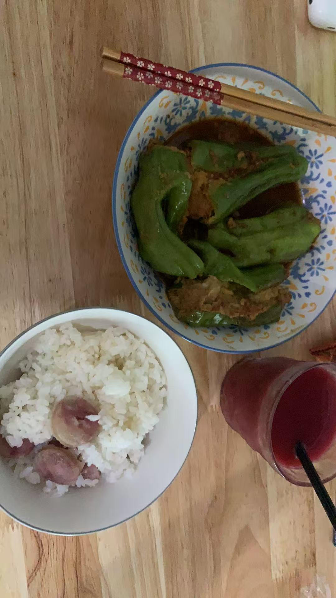 下饭菜肴--青椒酿肉
