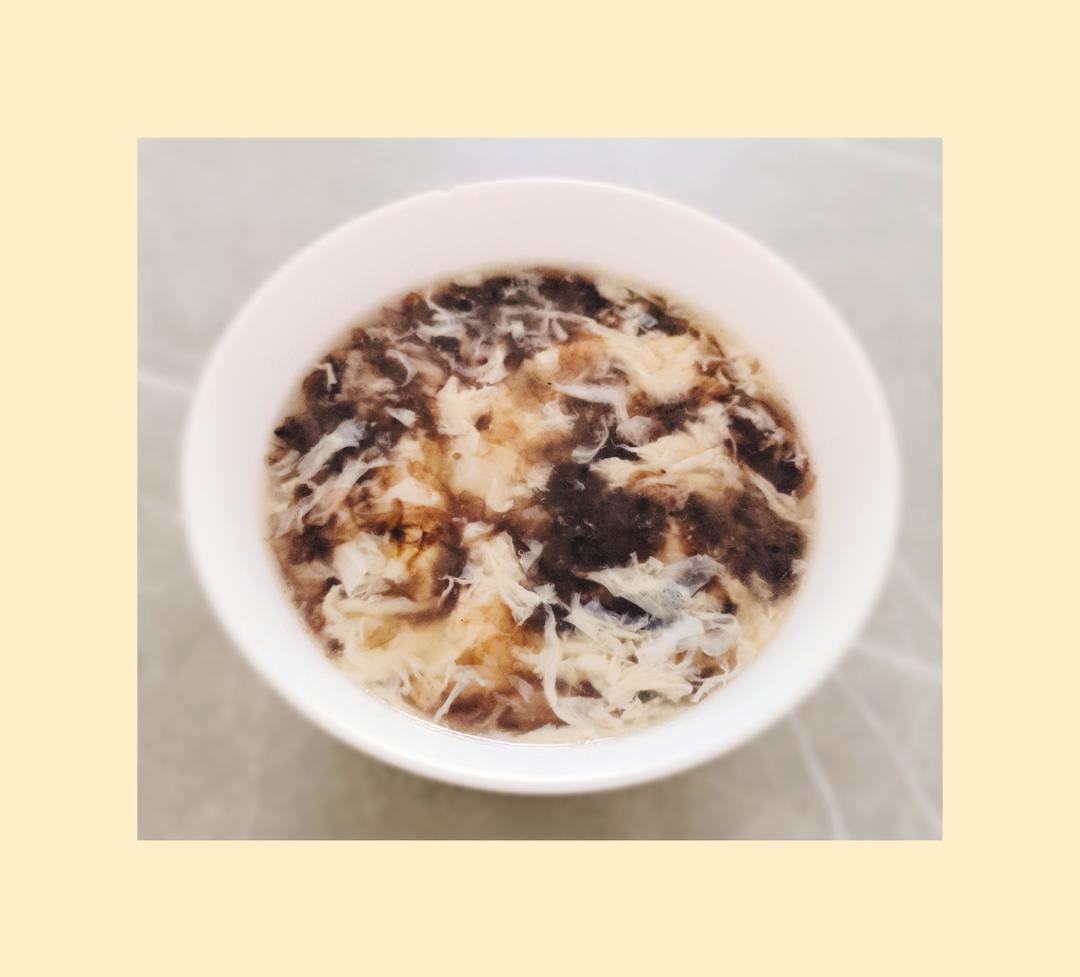 最鲜美好喝的「紫菜蛋花汤」