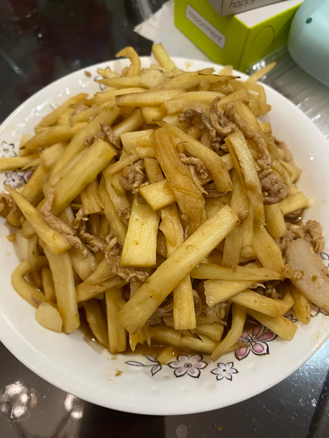 茭白肉丝