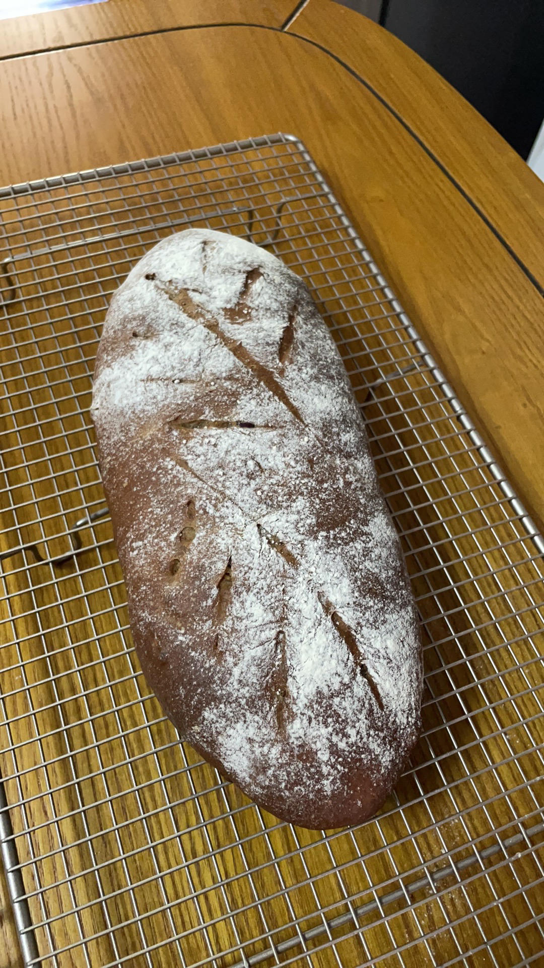 全麦核桃红枣软欧