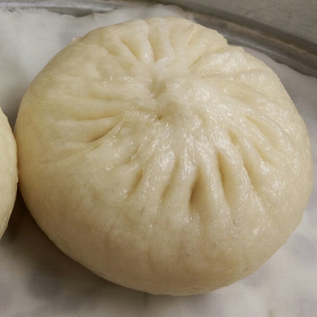 直接发酵法的白胖包子