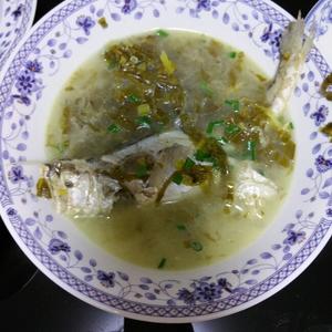 雪菜黄鱼汤的做法 步骤1