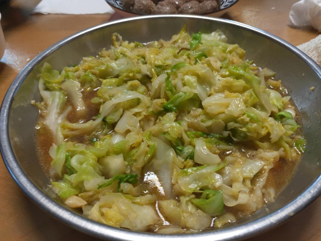 在家如何炒出餐馆的手撕包菜