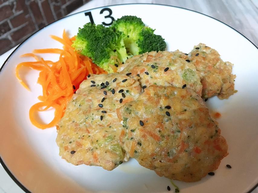 减脂鸡胸肉饼