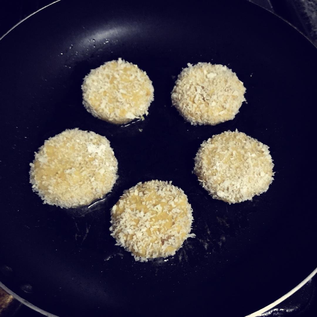 芝士红薯饼