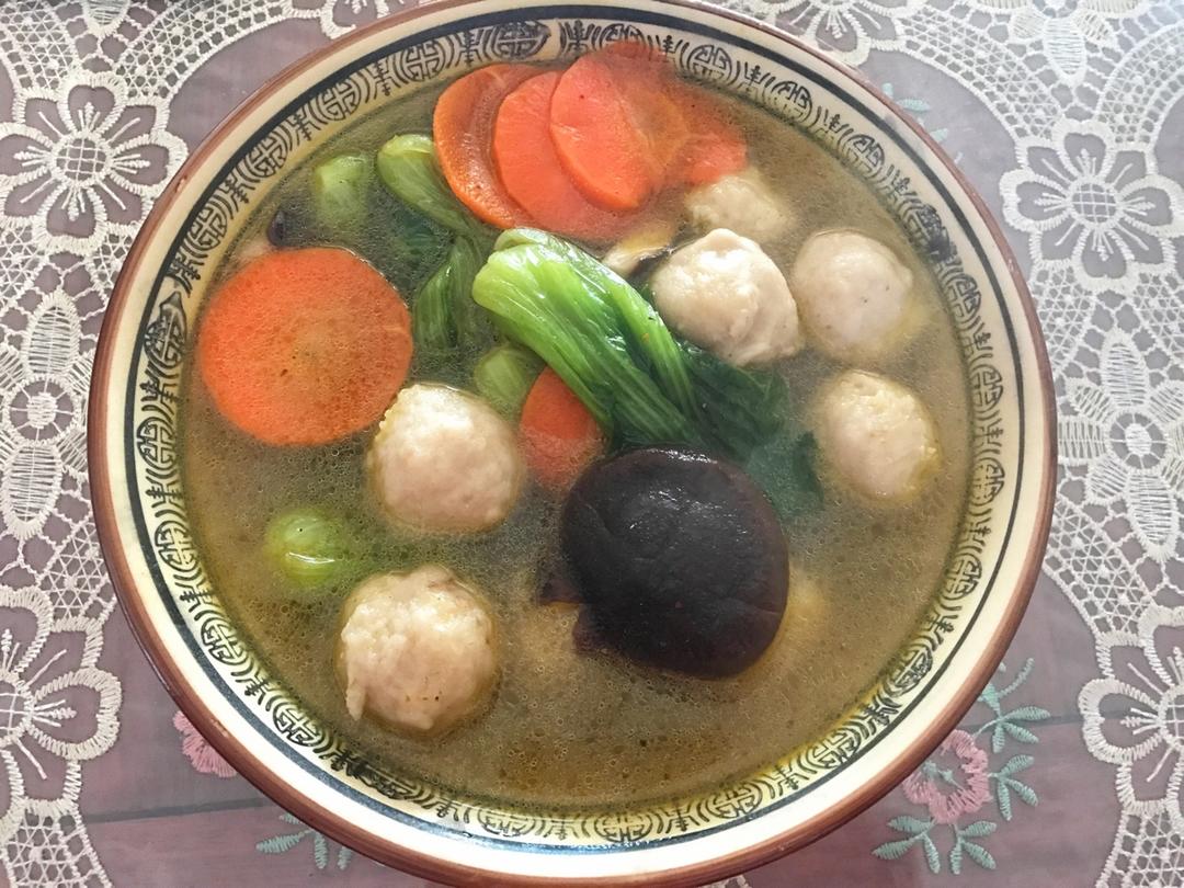 快手贡丸汤