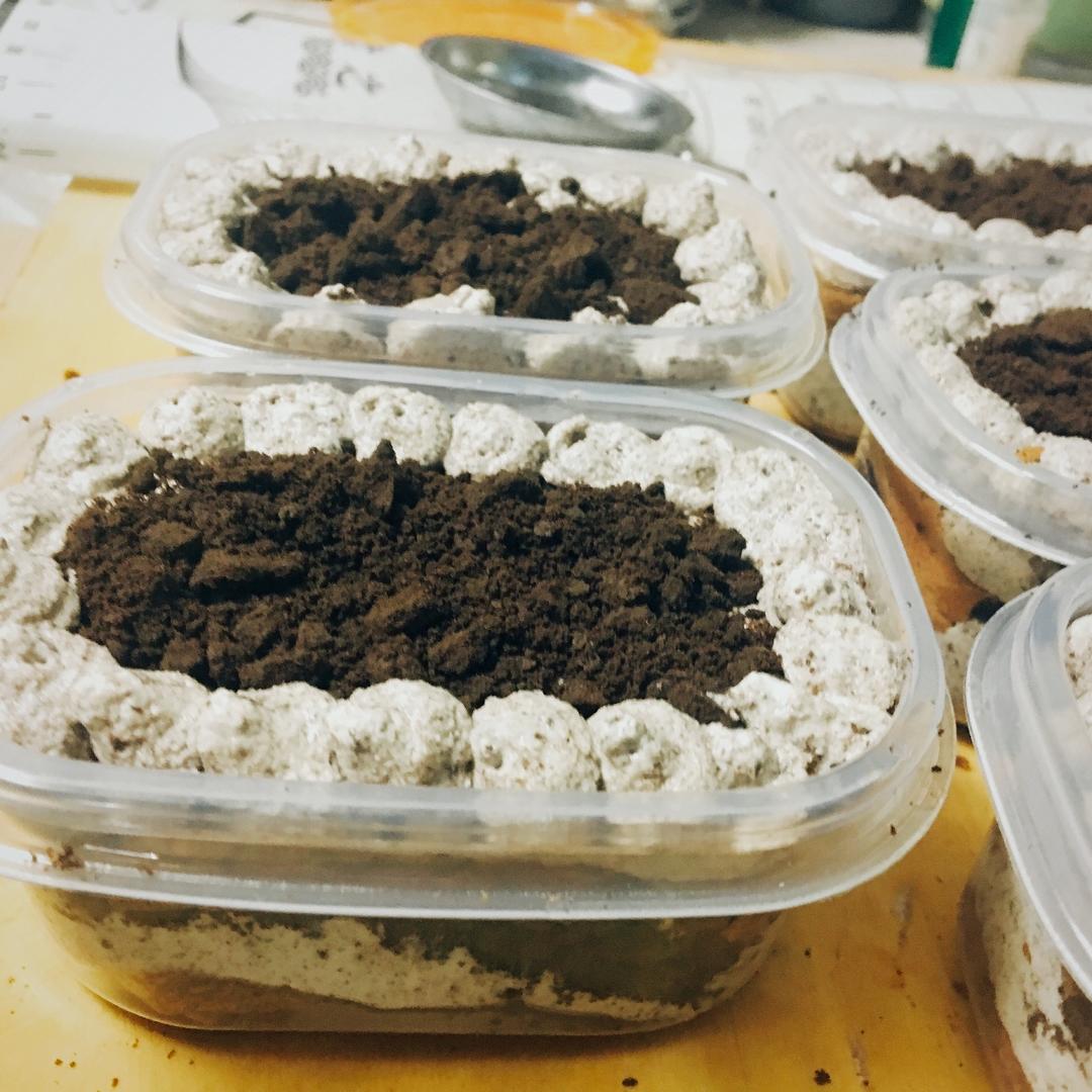 好吃到流泪的奥利奥咸奶油盒子蛋糕