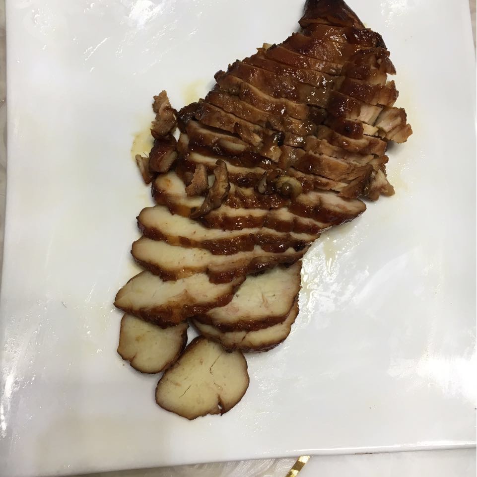 叉烧酱汁烤鸡腿