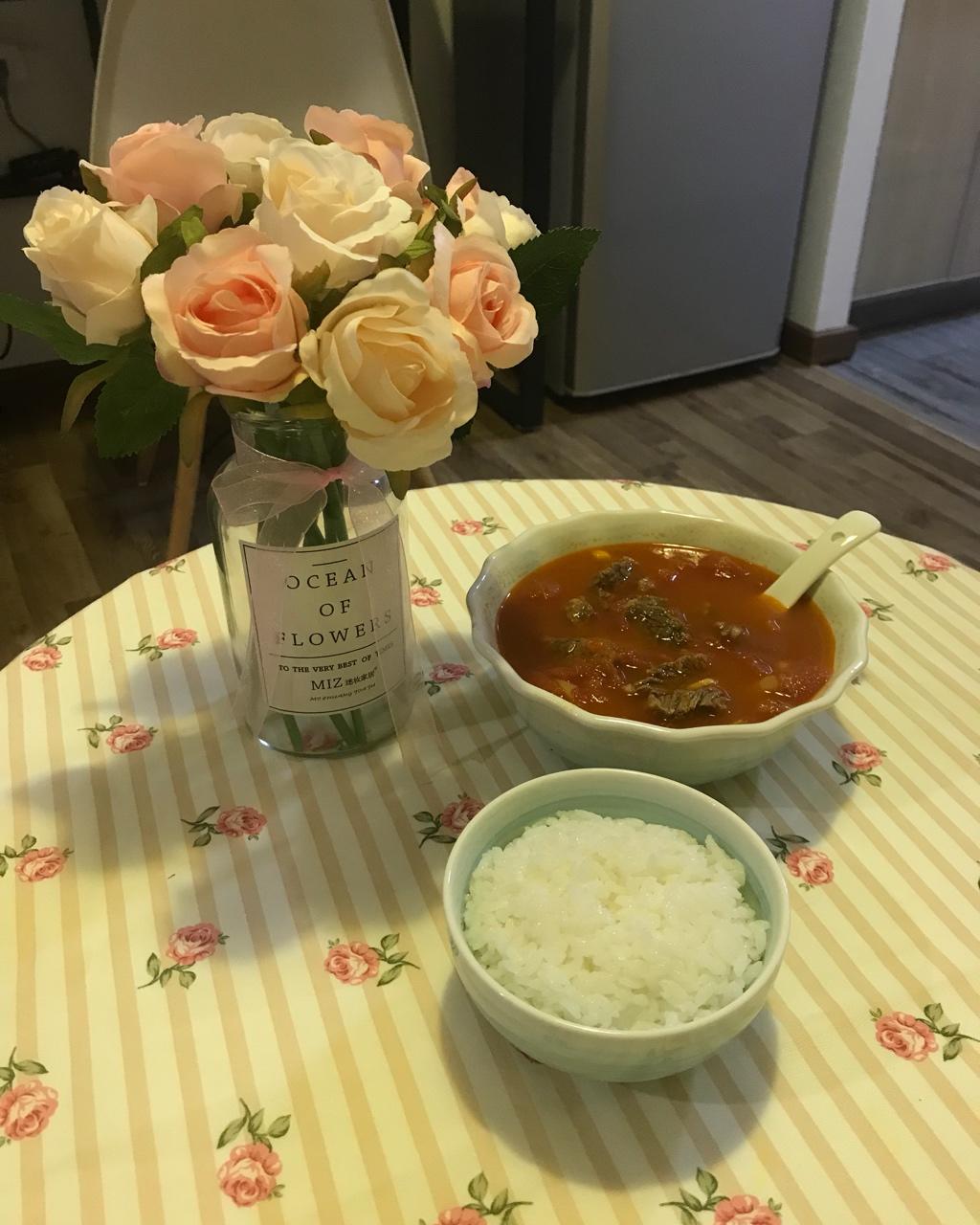 【番茄土豆炖牛腩】