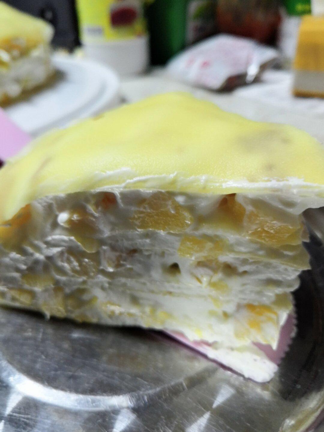 零基础做芒果千层蛋糕（8寸）