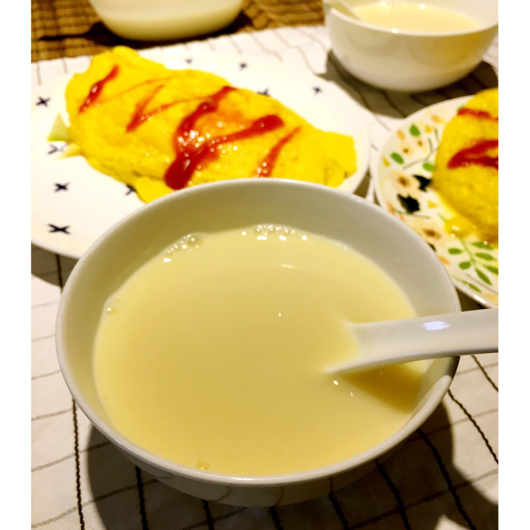 鹰嘴豆黄豆浆（豆浆机版）