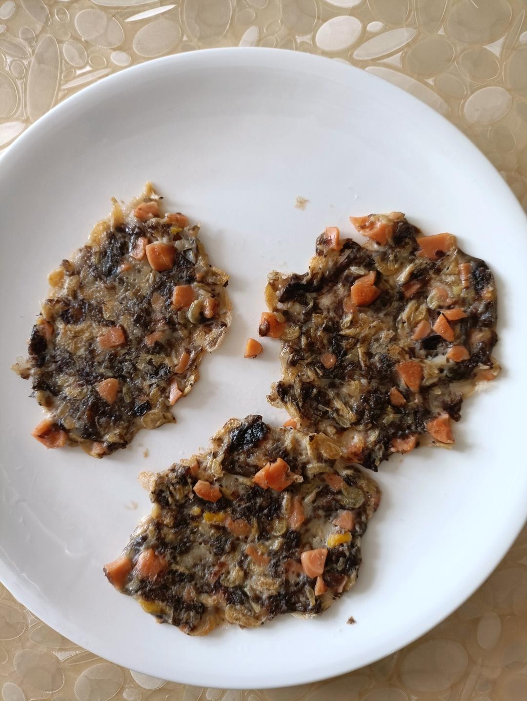紫菜虾皮饼-补钙神器
