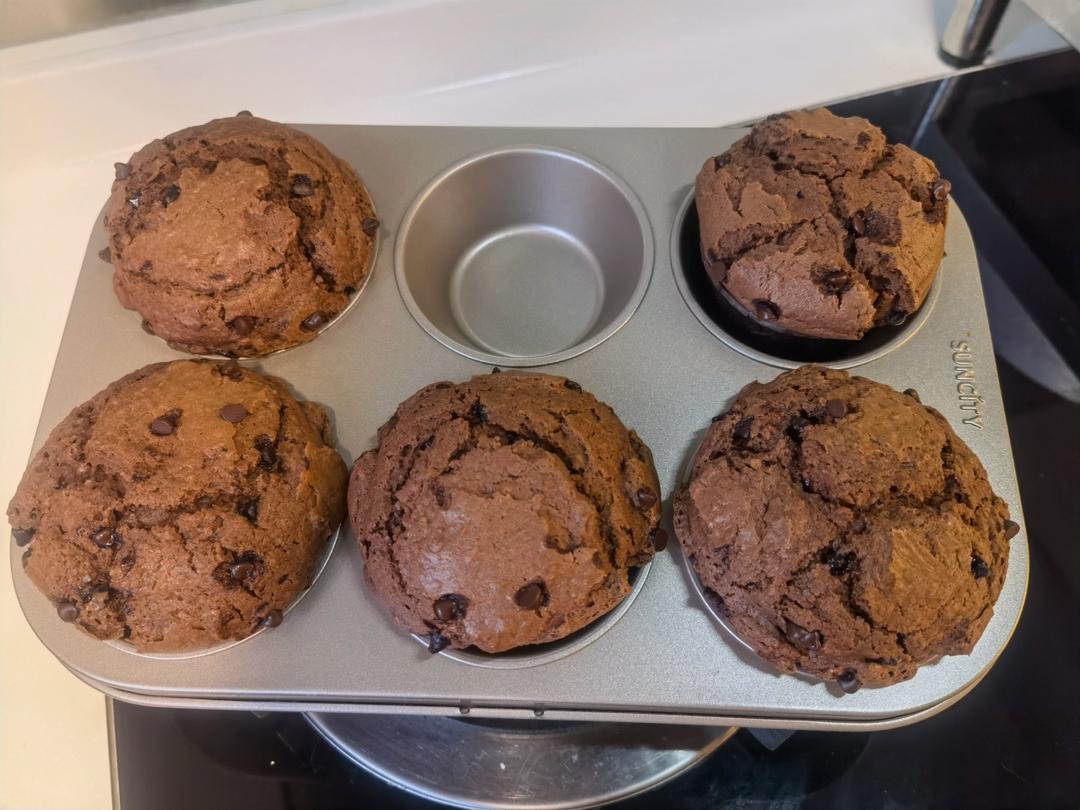 蘑菇头巧克力麦芬