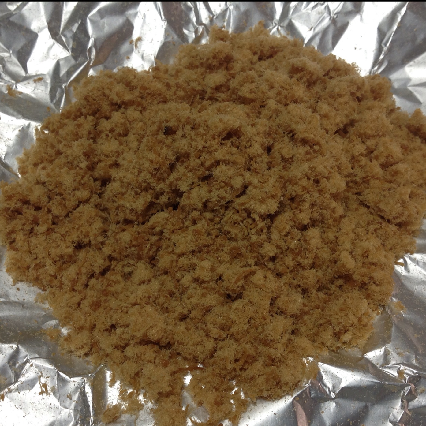自制宝宝肉松 面包机外加烤箱